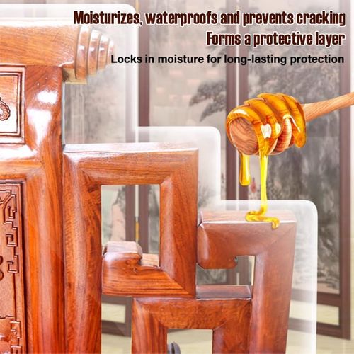 （Buy 1 Get 2 Free（3PCS））🔥Natural Beeswax & Orange Oil Wood Conditioner