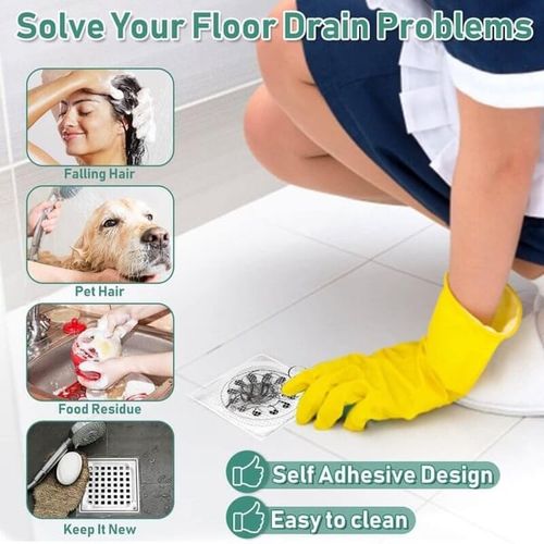 🔥Disposable Shower Drain Hair Catcher