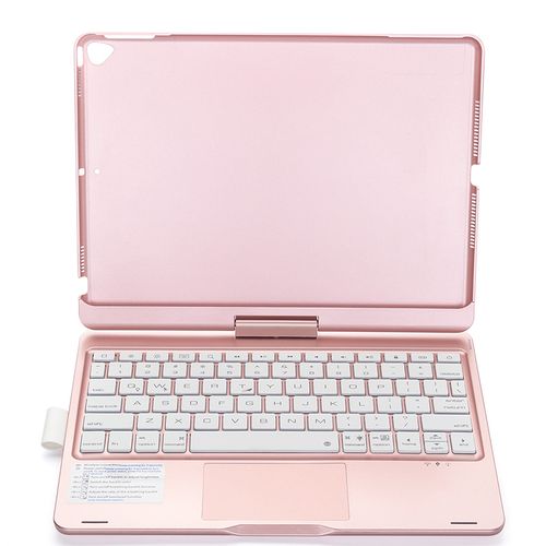 Portable Touchpad Pencil Slot Rotating Backlit Keyboard Case for iPad Pro 10.9 Inch Case