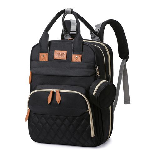 Stylish Diaper Bag Backpack - USB Charging, Multifunctional & Spacious - Complete with Changing Station & Pad