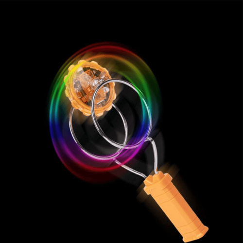 🔥 Creative LED Light Luminous Fidget Spinner Magnetic Gyro