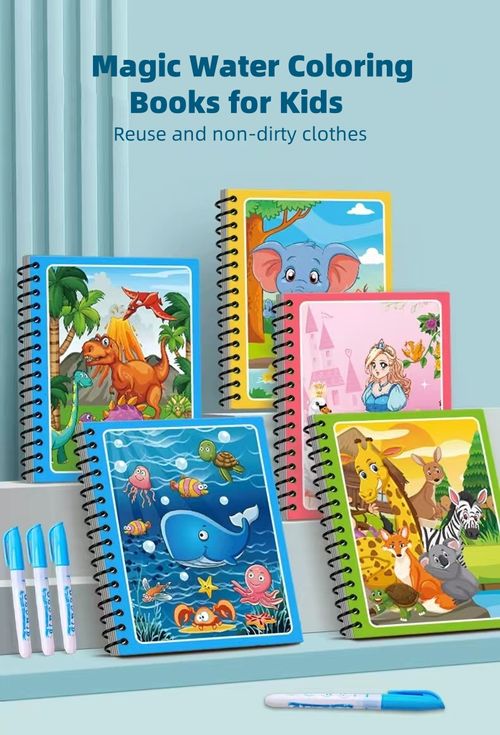 Magic Water Coloring Books for Kids