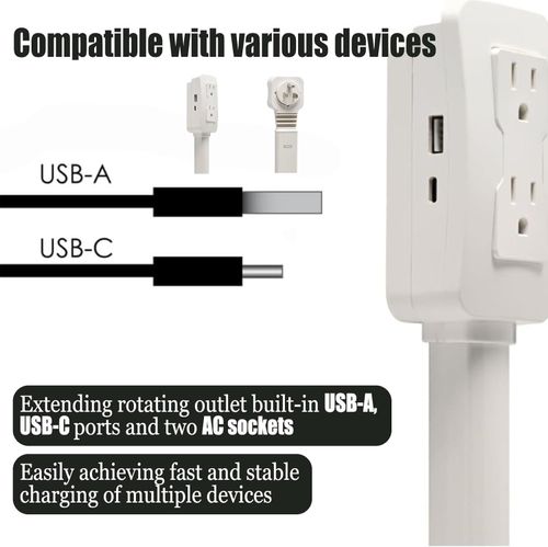 Electrical Outlet Extender （SUITABLE FOR ANY SOCKE）