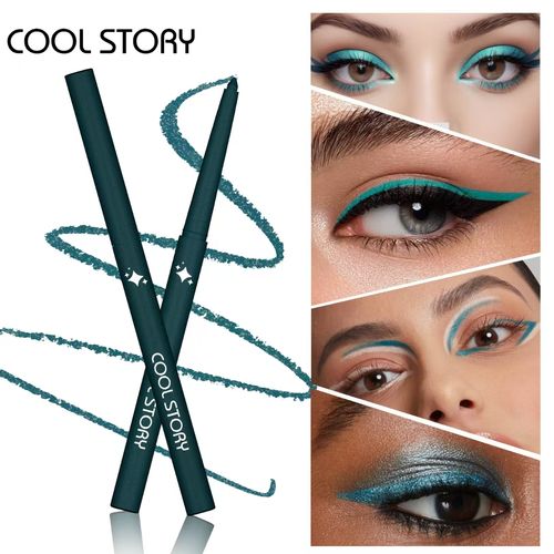 Multicolor Gel Glitter Eyeliner Waterproof Long-Wear Gel Pencil Eyeliner