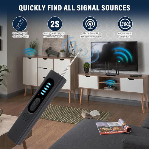 Hidden Camera Detectors, Anti Spy RF Signal Scanner