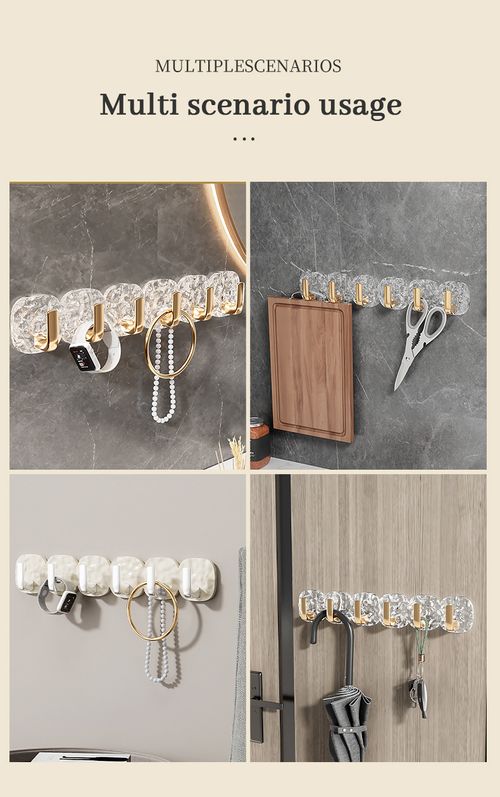 Glacier pattern hooks