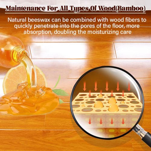 （Buy 1 Get 2 Free（3PCS））🔥Natural Beeswax & Orange Oil Wood Conditioner