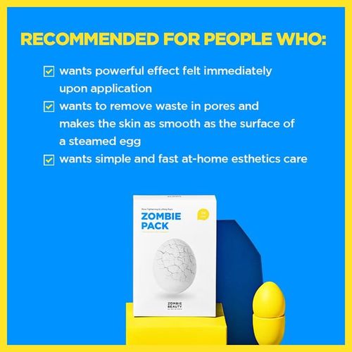 💙💛 Zombie Pack Mask: 16-in-1 Full-Face Treatment