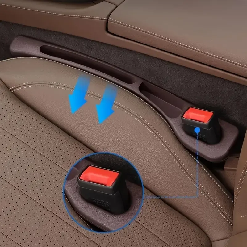 2Pcs Universal Car Seat Gap Plug Strips