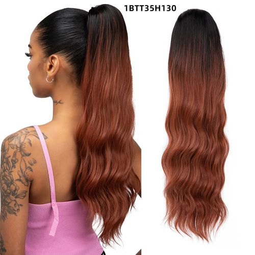 Diy Drawstring wig ponytail