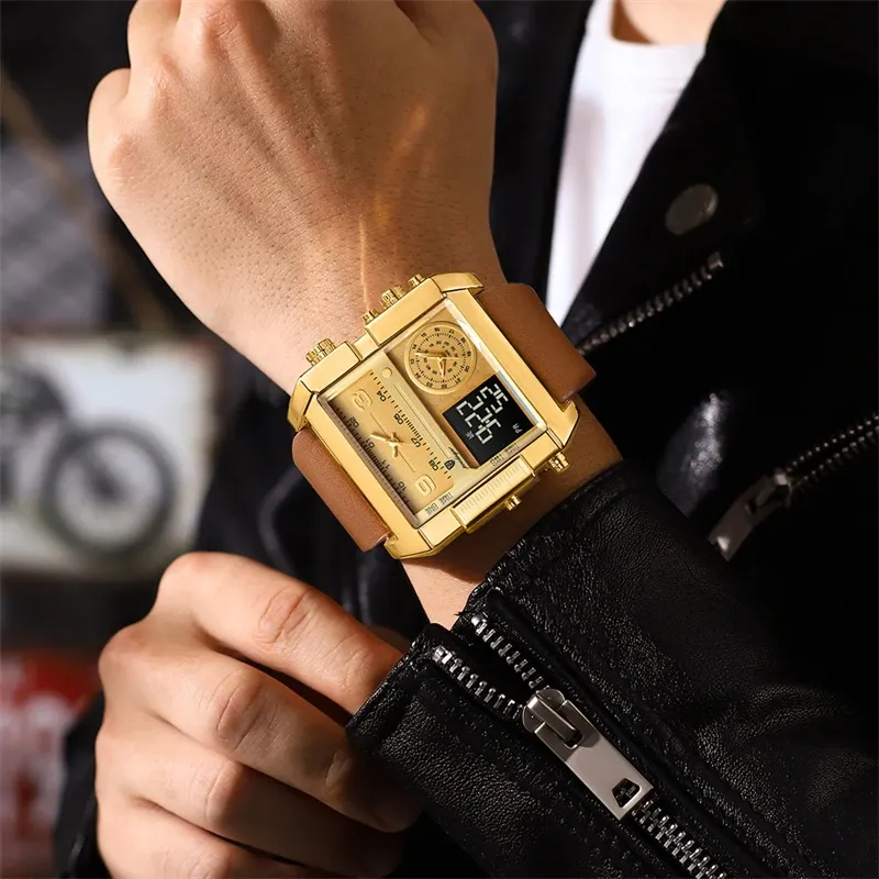 A new dual-display electronic quartz watch