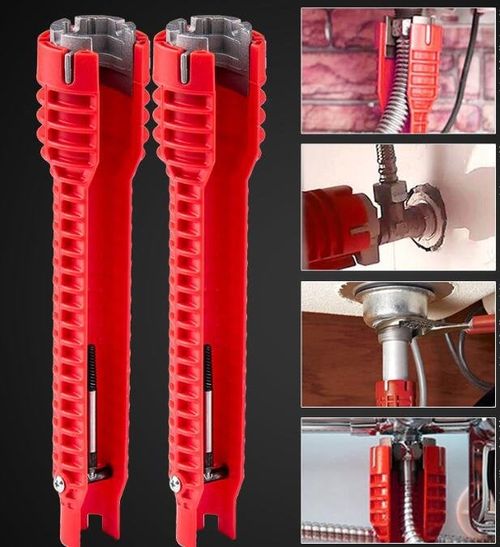 8-in-1 or 14-in-1 Sink Wrench!