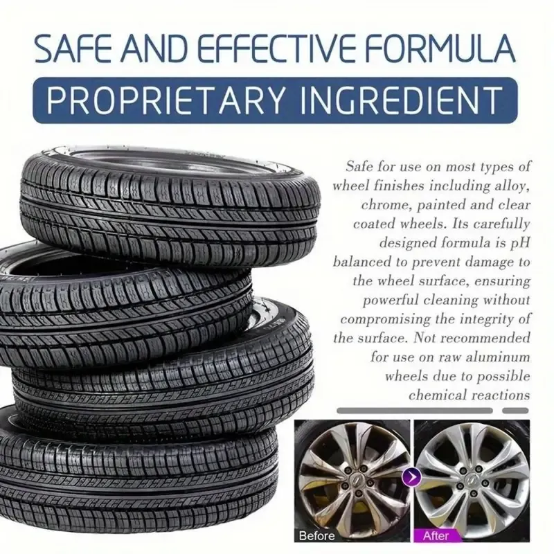 Car brake cleaner, car brake disc rust removal and polishing agent, repair wheel noise cleaner
