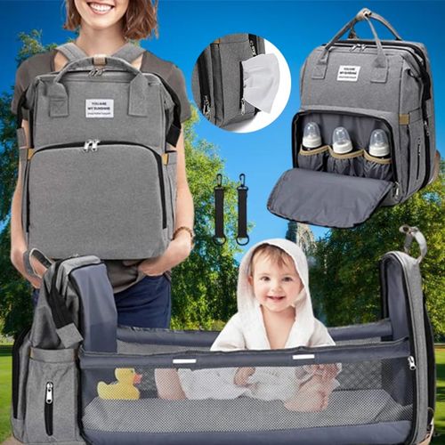 🔥Diaper Bag Backpack with Changing Station💥