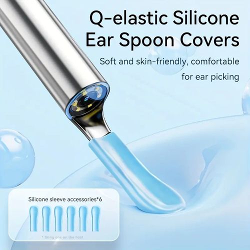 Wireless Ear Wax Removal Tool with Camera and Light