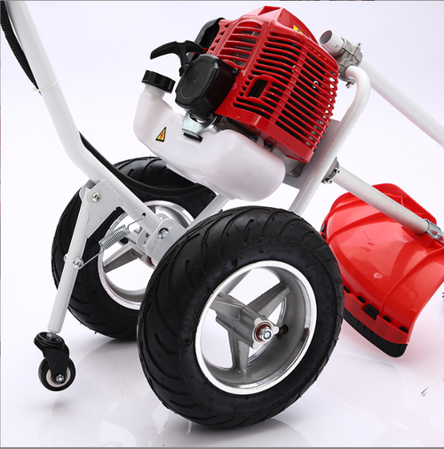 Handpush Brush Cutter With Plower