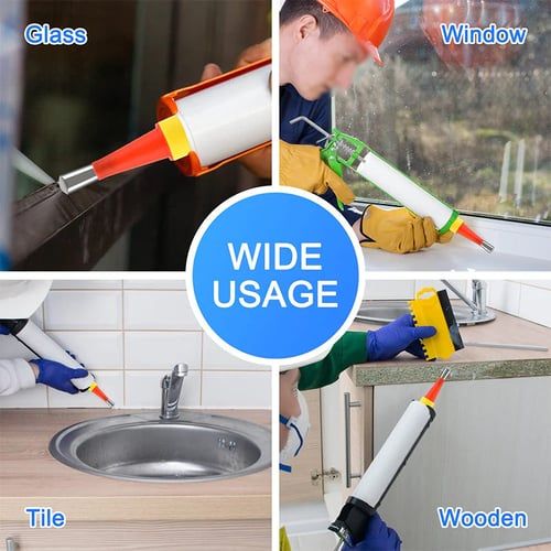 Universal Integrated Rubber Nozzle Tool Kit+Glue guns