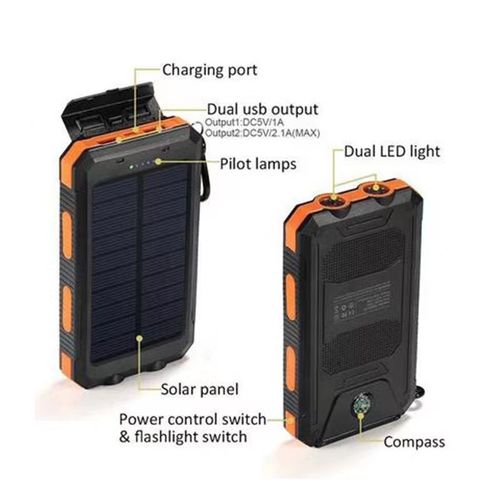 Solar Powered Power bank