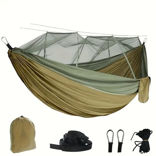 Person Outdoor Hammock with Mosquito Net