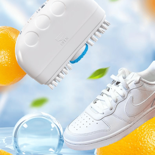 White Shoes Foam Decontamination Brush