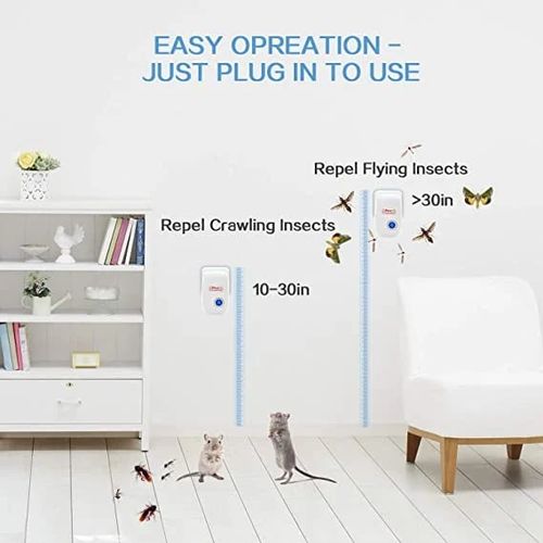 2024 Upgrated Pest Control Ultrasonic Repellent