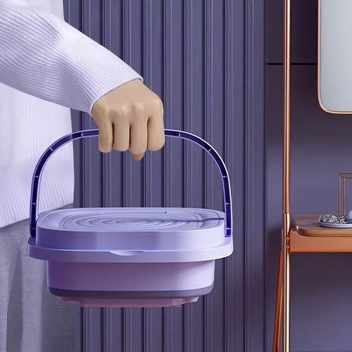 8L Portable Folding Mini Washing Machine
