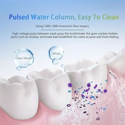 4-Head Rechargeable Electric Dental Irrigator