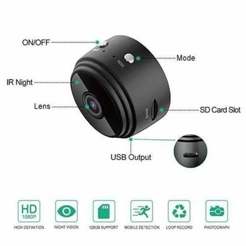 Mini 1080p HD Wireless Magnetic Security Camera