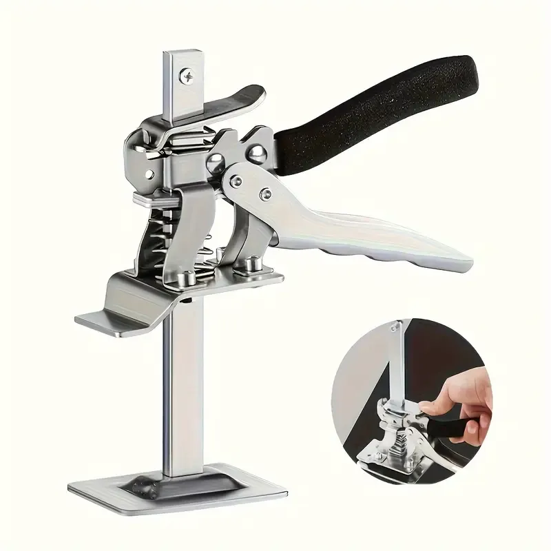 Multi-Function Arm Tool Lift - Labor-Saving, Height Adjustable, Wall Tile Locator, Door Panel Lifting, Cabinet Jack Board Lifter - Easy Installation, Space-Saving Design