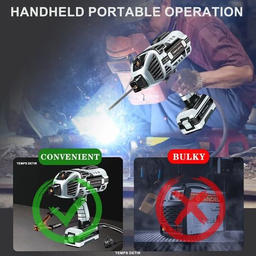 Handheld Arc Welder Home Electric Welder Fully Automatic Smart Welder With Toolbox
