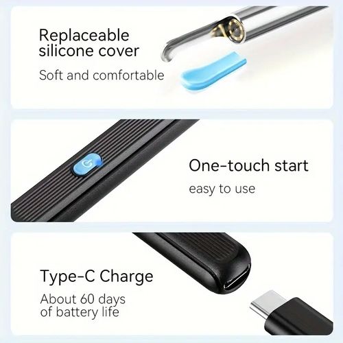 Wireless Ear Wax Removal Tool with Camera and Light