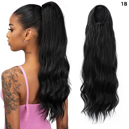 Diy Drawstring wig ponytail