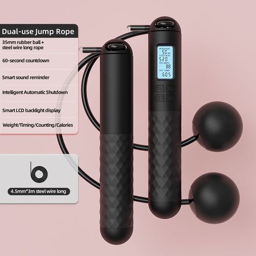 🔥Skipping Rope with Counter (Gravity Ball with-without Rope)