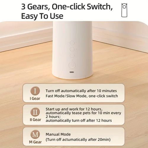 Interactive Smart Pet Laser Light Toy - Indoor Playmate for Cats and Dogs