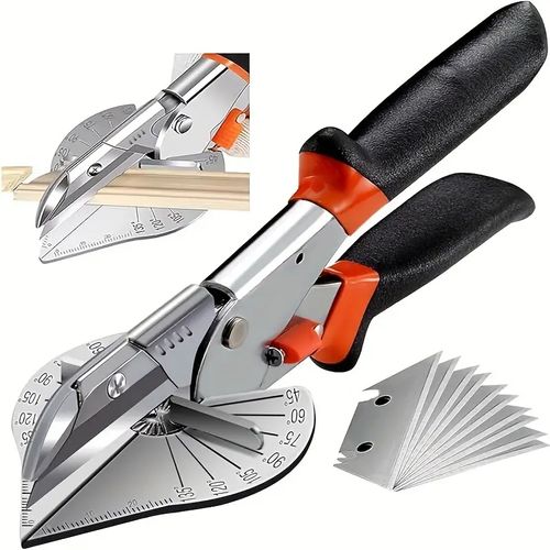 Adjustable Multi-Angle Miter Shear Cutter - 45-135 Degree
