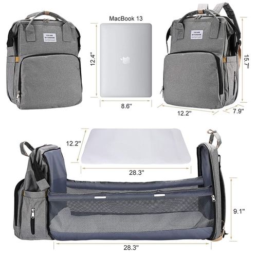 🔥Diaper Bag Backpack with Changing Station💥