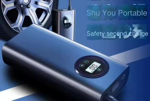 Portable Wireless Car Tire Inflator Pump