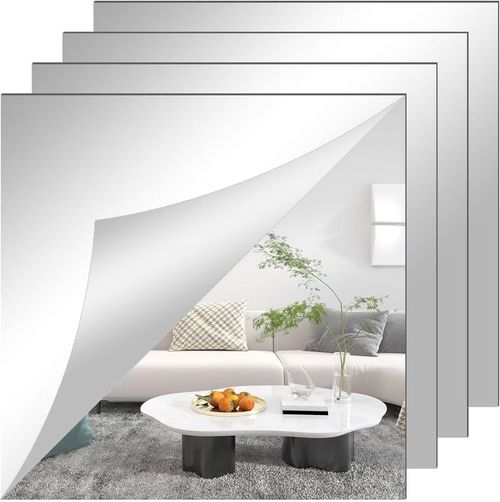 A mirror that won't break-Self Adhesive Mirrors Sheets