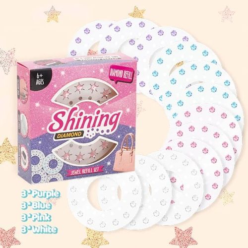 Magic Gemstone Hair Bling Styling Stamper