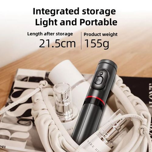 Integrated Hidden Bluetooth Selfie Stick