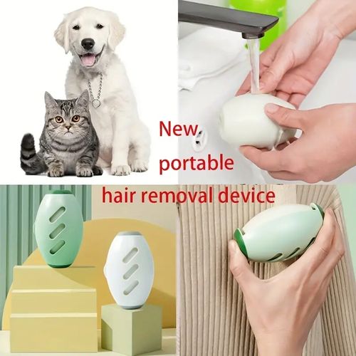 Portable Lint Remover for Pet Hair and Clothing