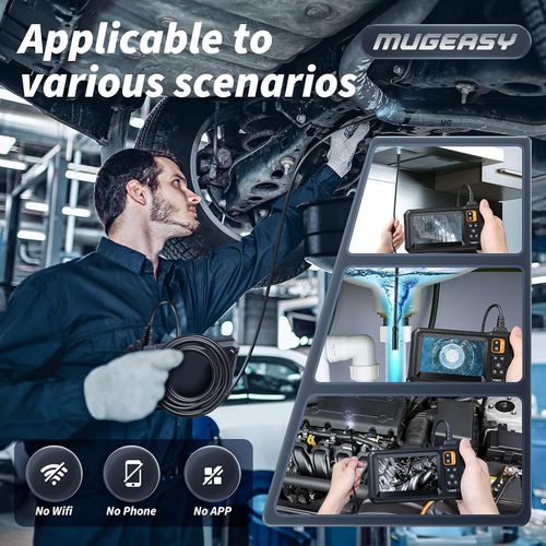4.3 InchScreen, Borescope Inspection Camera for SewerPipe, Measuring Tools, Optical Instruments