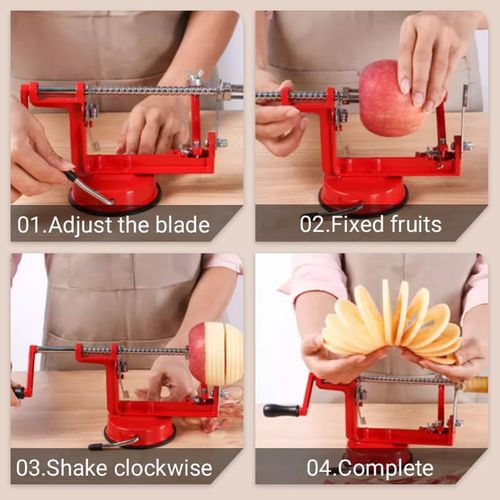 3-in-1 manual peeling with crank