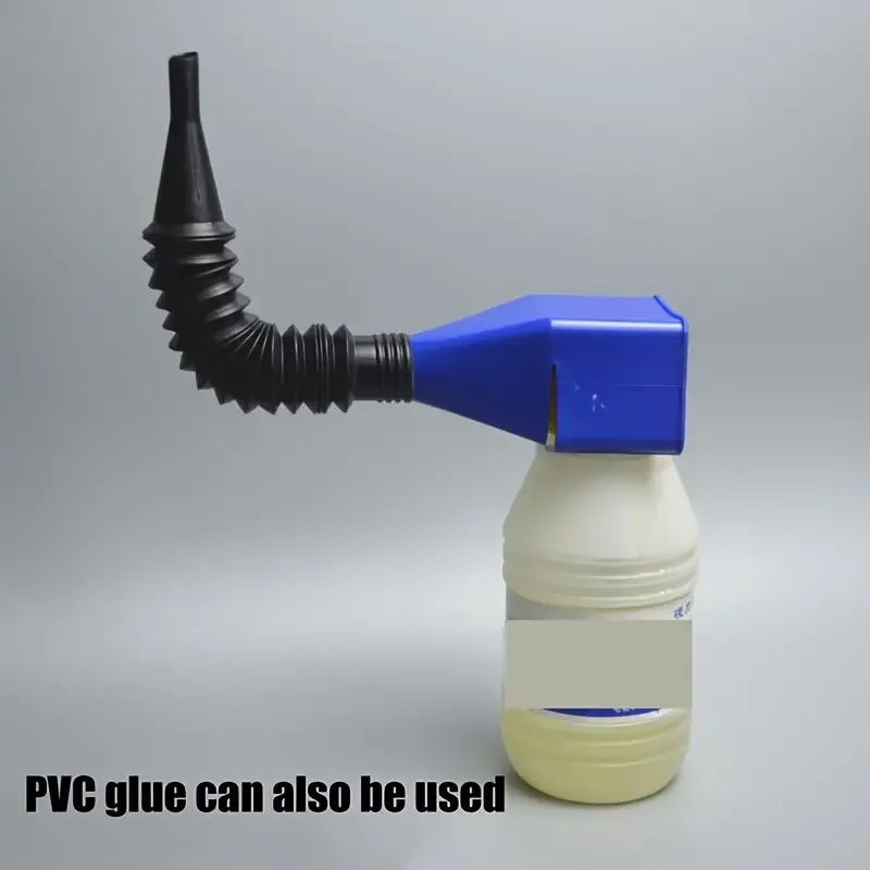 Portable Telescopic Oil Funnel for Street-Touring Motorcycles