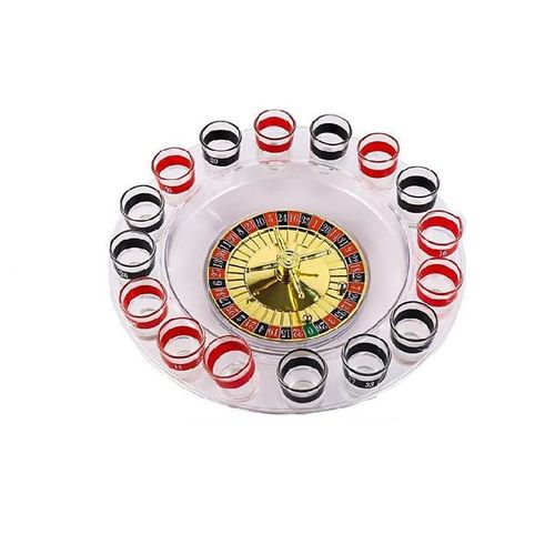 Drinking Shot Glass Turntable Game Set