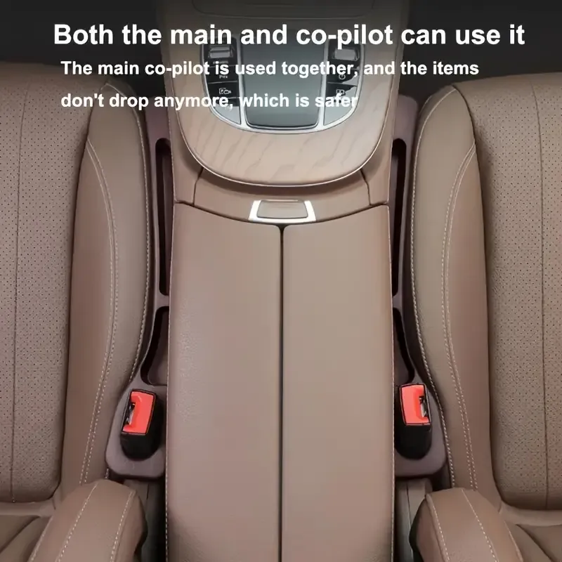 2Pcs Universal Car Seat Gap Plug Strips