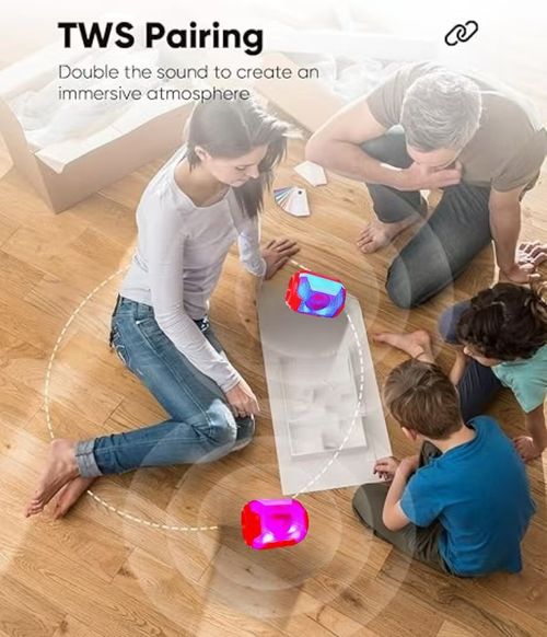 Wireless 5.0 Handy LED Flash Light Speakers
