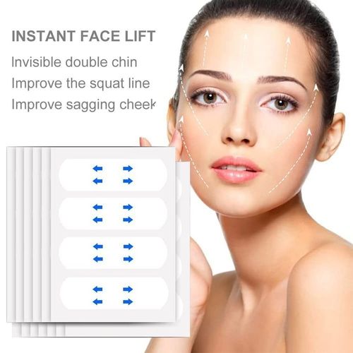 （100 PCS 🔥）Invisible Face Lifter Tape Has a delicate V face