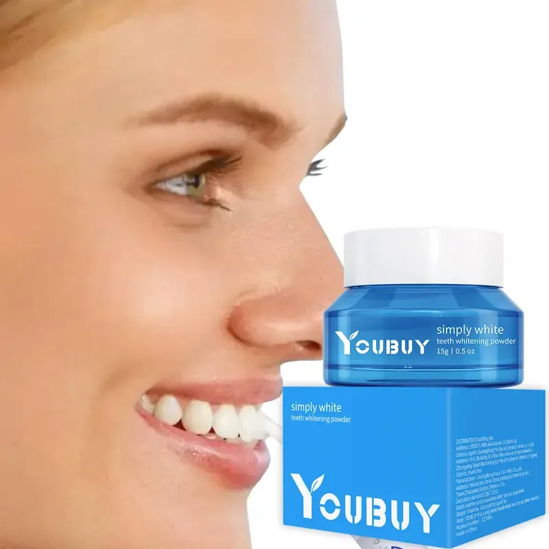 Teeth Whitening Powder, Teeth Polishing Tooth Deep Cleaning Powder, Stain Remover, Plaque Cleaning By Brushing, Breath Freshener, Tooth Cleaning Powder For Daily Life