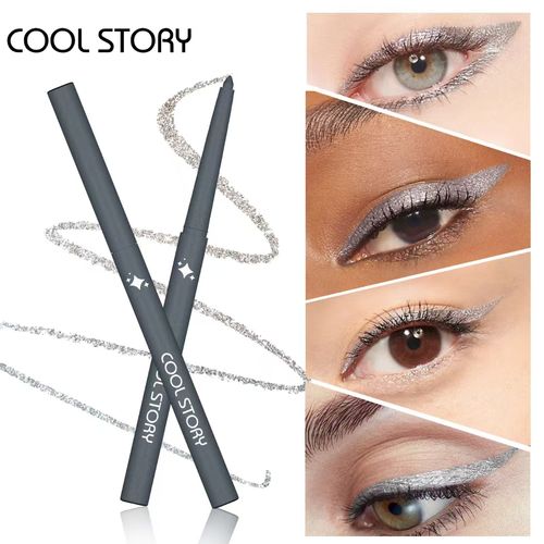 Multicolor Gel Glitter Eyeliner Waterproof Long-Wear Gel Pencil Eyeliner